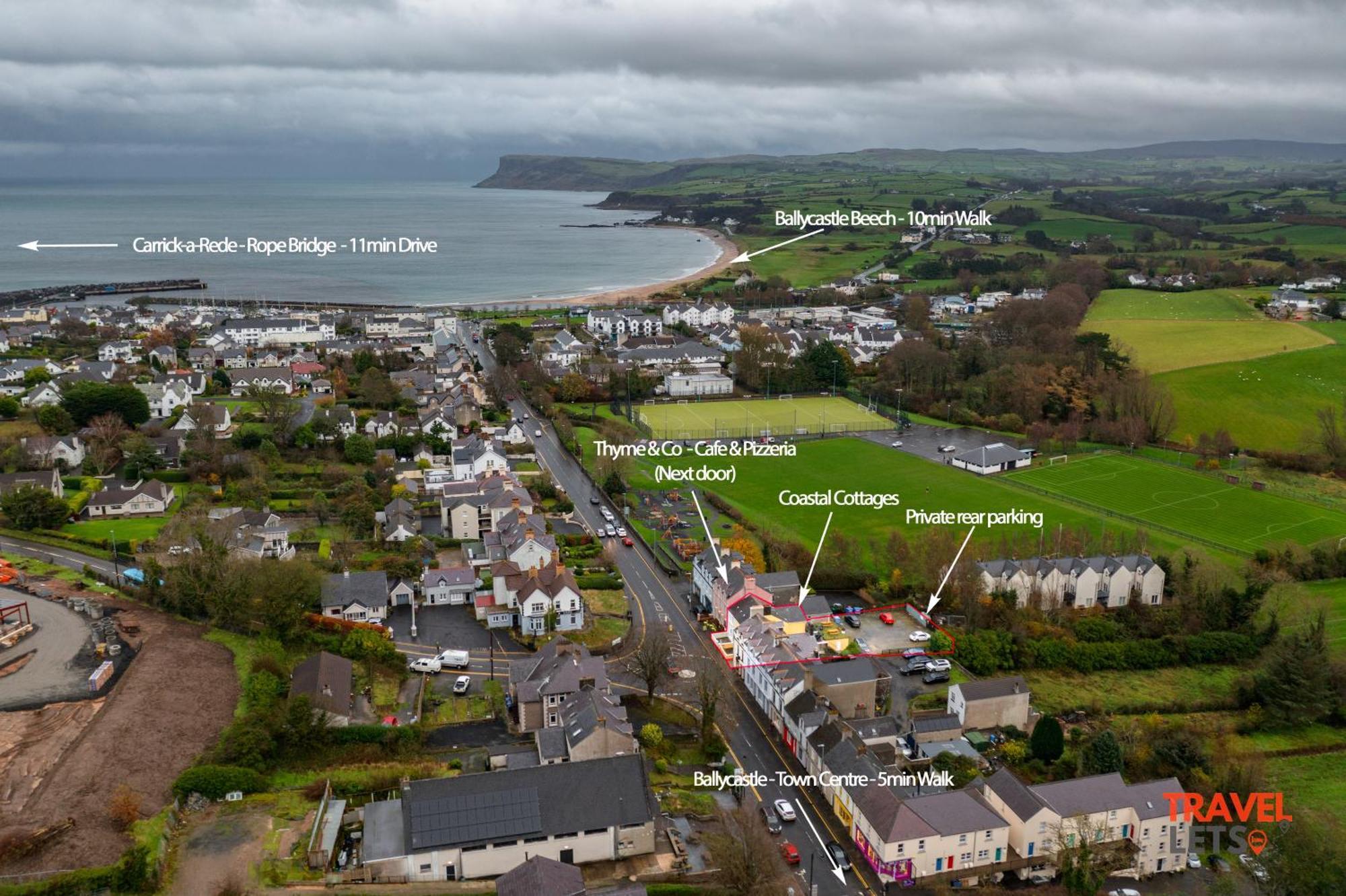Coastal Cottages Ballycastle Esterno foto